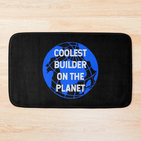 Item preview, Coolest Builder on the Planet designed and sold by TimespunThreads.