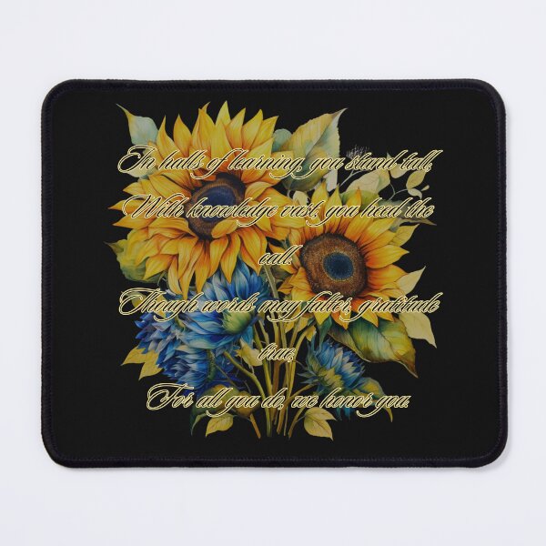 Item preview, Teacher teachers Fashion Sunflowers Graditude For Teachers designed and sold by PomskysRus.