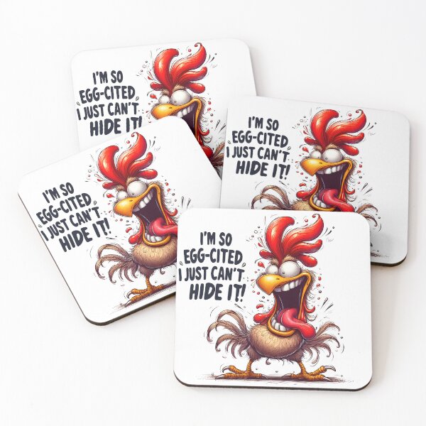 Item preview, Funny chicken designed and sold by rich4Design.