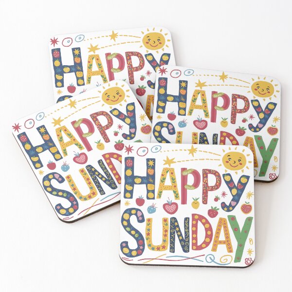 Item preview, Happy Sunday designed and sold by my-head.