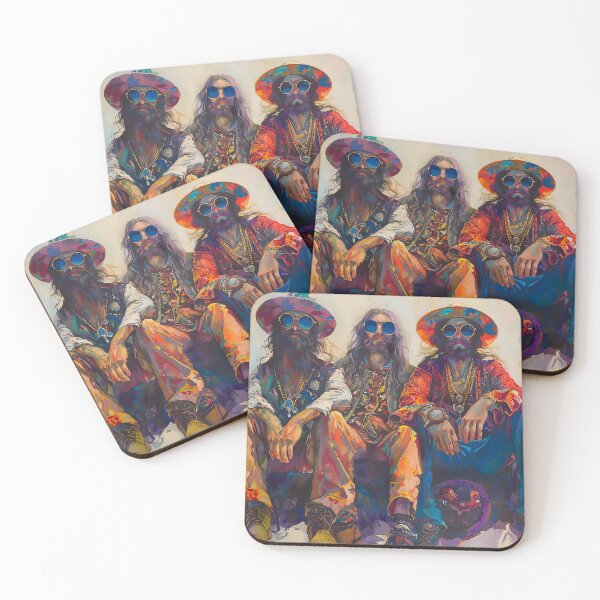 Item preview, Group of Hippie Men designed and sold by dcrc.