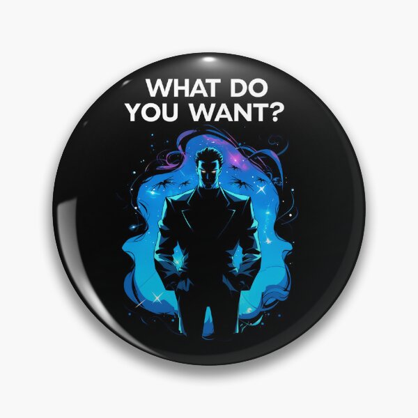 Item preview, What Do You Want - Man Among Shadows - Sci-Fi designed and sold by Fenay Designs.
