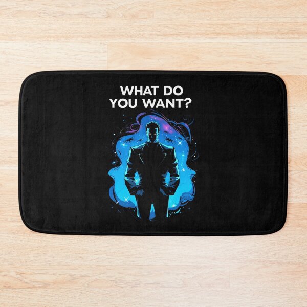 Item preview, What Do You Want - Man Among Shadows - Sci-Fi designed and sold by Fenay Designs.