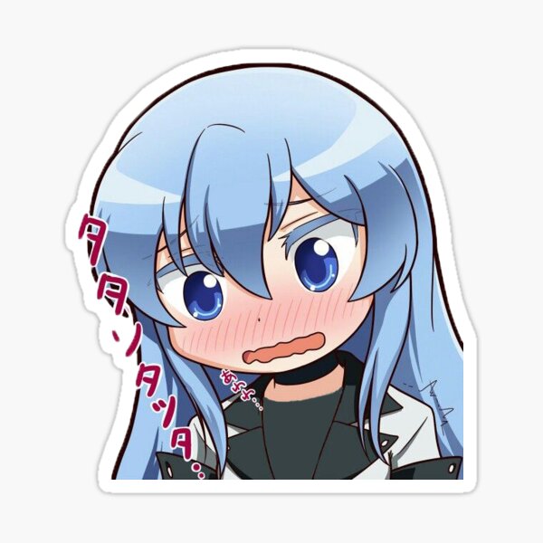 dumb esdeath Sticker