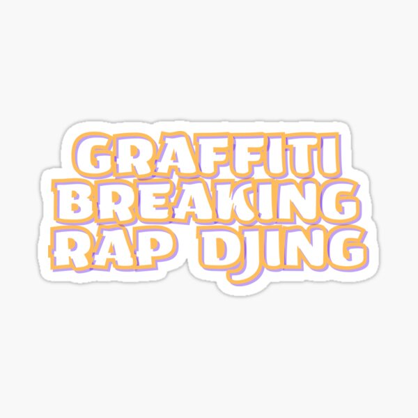 Item preview, Graffiti Breaking Rap Djing: Celebrating the Four Elements of Hip-Hop designed and sold by CraftedConcepts.