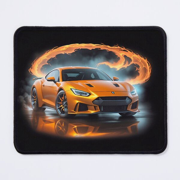 Item preview, Cool Flaming Racing Sports Car designed and sold by TheArtOfPat.