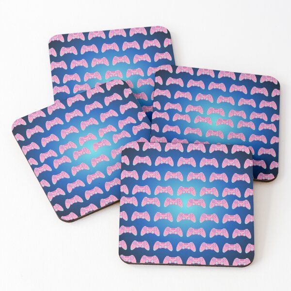 Item preview, Girl Gamer Pink HandHeld Gaming Patterns for Girls Who Game  designed and sold by julyperson.