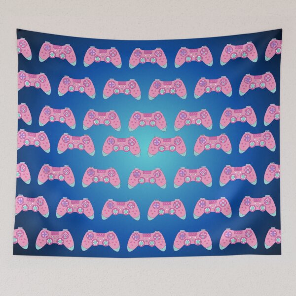 Item preview, Girl Gamer Pink HandHeld Gaming Patterns for Girls Who Game  designed and sold by julyperson.