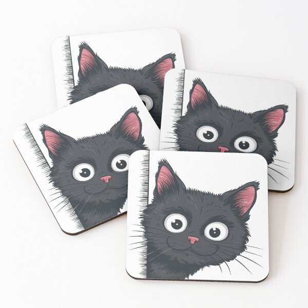 Item preview, Curious kitten designed and sold by 2Blue-Dots.