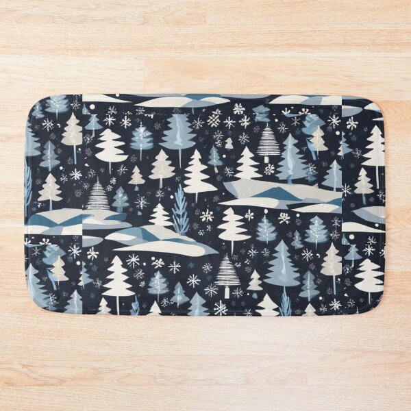 Item preview, Winter tree puttern designed and sold by kattjona.