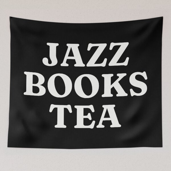 Item preview, Jazz Books Tea designed and sold by FieldScent.