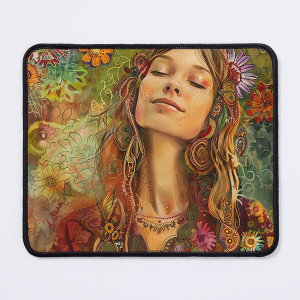 Item preview, Hippie Flower Child designed and sold by dcrc.