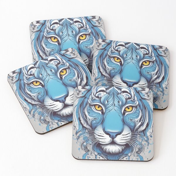 Item preview, Blue Tiger  designed and sold by MatrixTattoo.