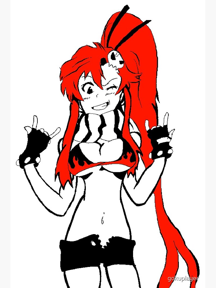 Yoko Littner Art Board Print By Gokuplayer Redbubble