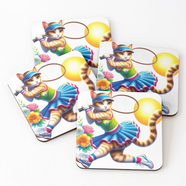 Item preview, Tennis Couture Cat designed and sold by JediKittenWars.