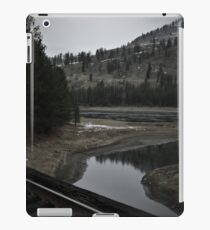 onion creek from the tracks iPad Case/Skin