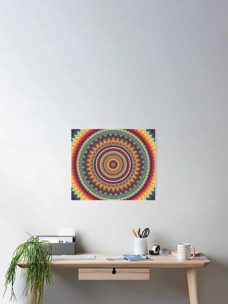 Thumbnail 2 von 3, Poster, Mandala 06 designt und verkauft von Mandala Of Life.