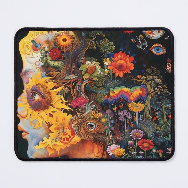 Item preview, Woman's Morphing into Hippie Imagery designed and sold by dcrc.