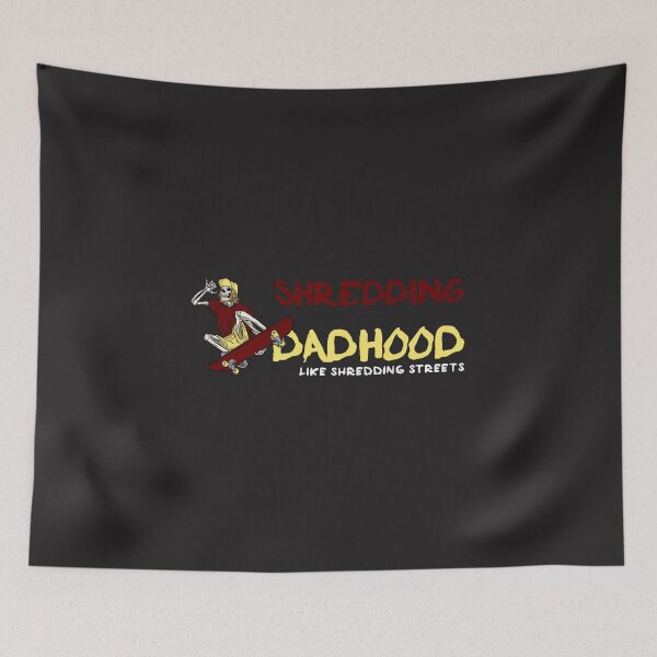 Item preview, Vintage Skateboarding Shredding Dadhood Like Shredding The Streets  designed and sold by chancieteeshop.