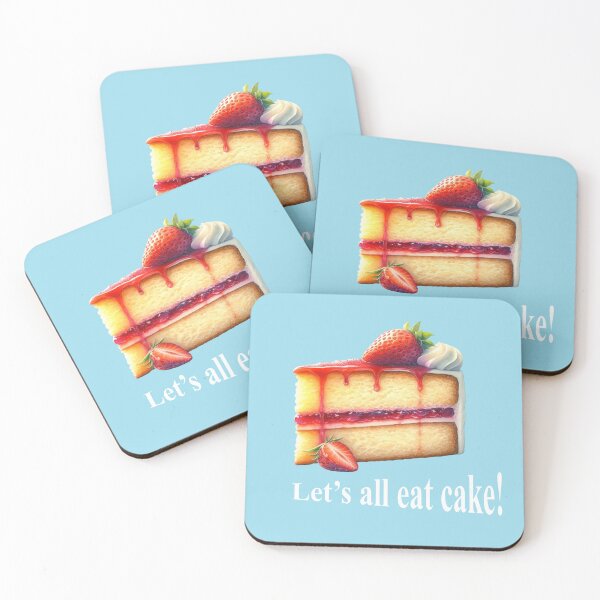 Item preview, Let's all eat cake! designed and sold by Merlyn Morris.
