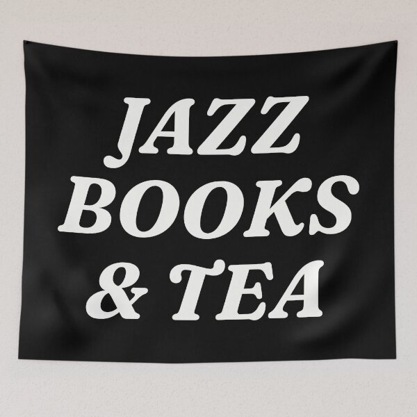 Item preview, Jazz Books & Tea designed and sold by FieldScent.