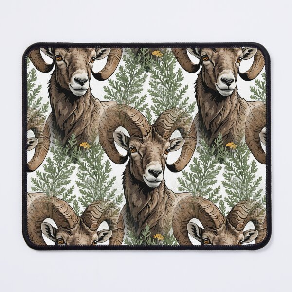 Item preview, Nevada Desert Bighorn Sheep And Sagebrush 2 Pattern designed and sold by taiche.