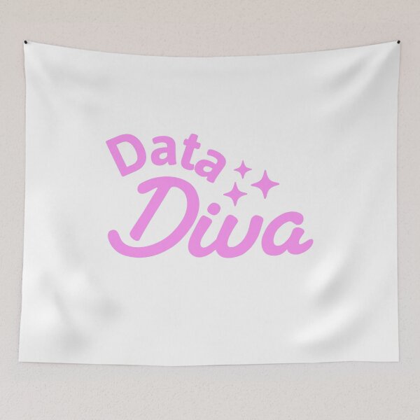 Item preview, Data Diva! Pink Data Girl designed and sold by PMCreative.