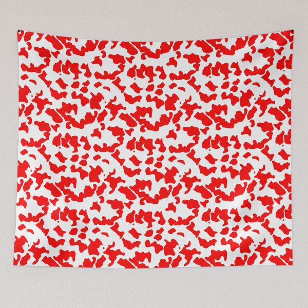 Item preview, Red Cow Print Pattern designed and sold by TheRulerofEarth.