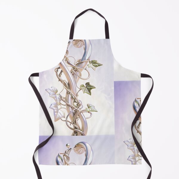 Item preview, Chrome Ivy - y2k Ivy Gold Silver Airbrush Style Design designed and sold by bearslover.