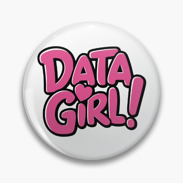 Item preview, Data Girl! Pink Women In Stem designed and sold by PMCreative.