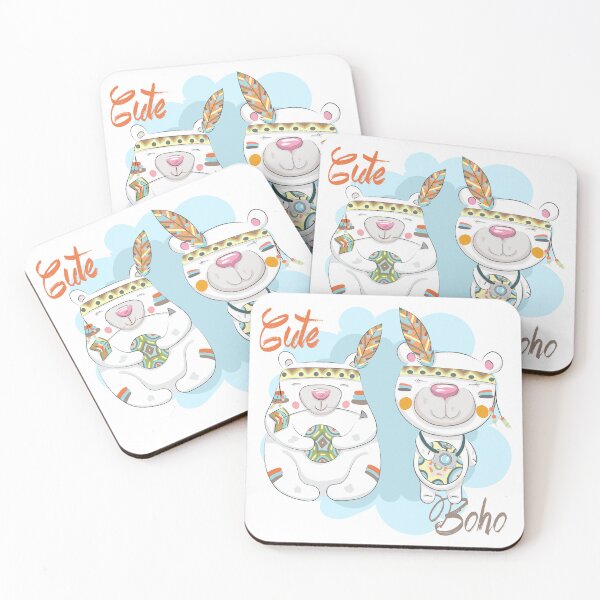 Item preview, Cute little bears boho designed and sold by Faissal Thomass.