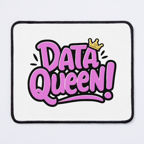 Item preview, Data Queen! Pink Data Girl designed and sold by PMCreative.