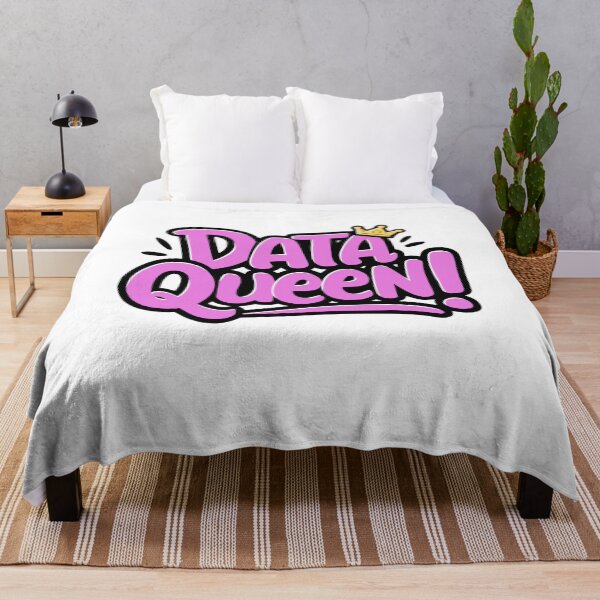 Item preview, Data Queen! Pink Data Girl designed and sold by PMCreative.