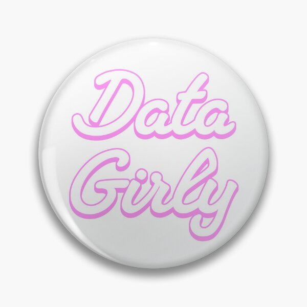 Item preview, Data Girly! Pink Data Girl designed and sold by PMCreative.
