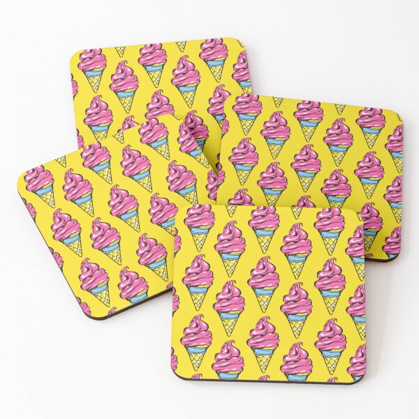 Item preview, Pop Treats- Ice Cream Pattern: Indulge in the Sweet Delights of Pop Art Confections designed and sold by Loffartdesign.