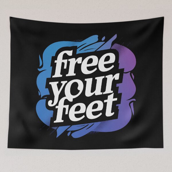 Item preview, free your feet designed and sold by Bernd Friese.