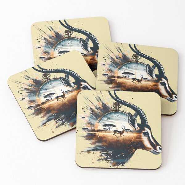 Item preview, Gazelle designed and sold by Vibranta Studio.