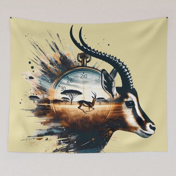 Item preview, Gazelle designed and sold by Vibranta Studio.