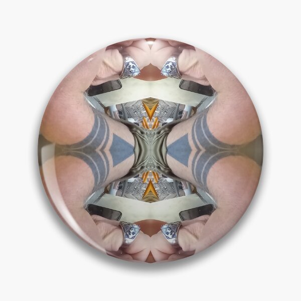 Item preview, Symmetrical photomontage of hand with tattoos designed and sold by Carré Comme Orange.