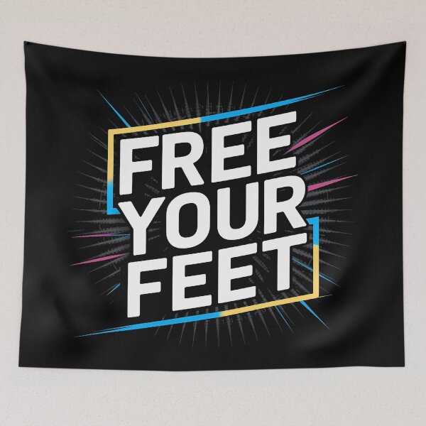 Item preview, free your feet designed and sold by Bernd Friese.