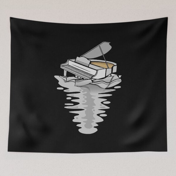 Item preview, Grand Piano Player Pianist Gift Music Grand Piano designed and sold by DSWShirts.