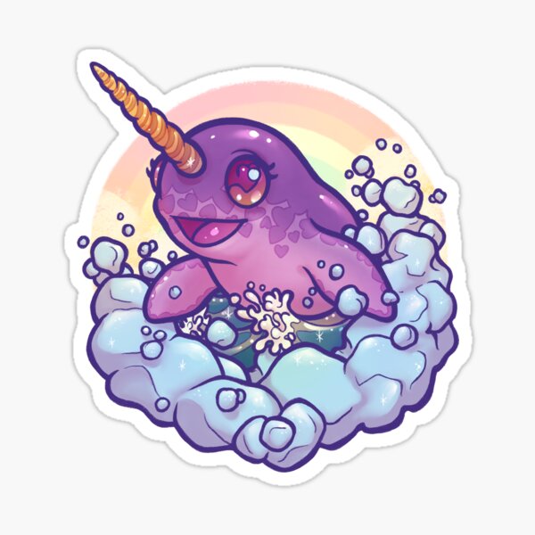 Nifty Narwhal Sticker