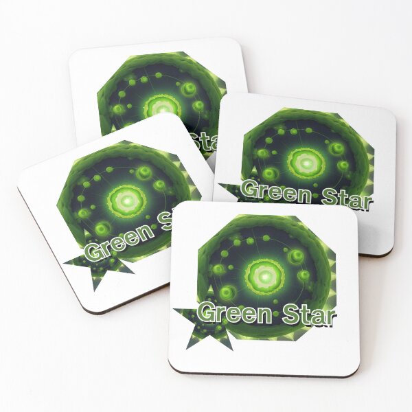 Item preview, green star designed and sold by TtanNew.