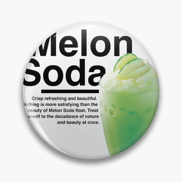 Item preview, Melon Soda - Informative Graphic Nostalgic Style for Japanese Food Lovers designed and sold by bearslover.