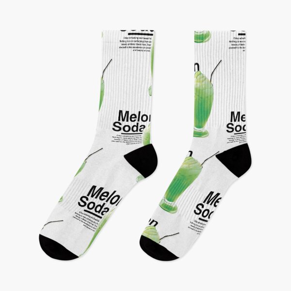 Item preview, Melon Soda - Informative Graphic Nostalgic Style for Japanese Food Lovers designed and sold by bearslover.