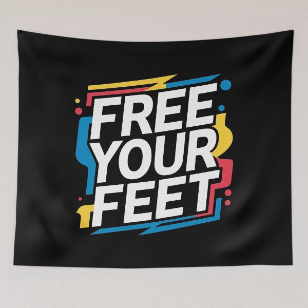 Item preview, free your feet designed and sold by Bernd Friese.