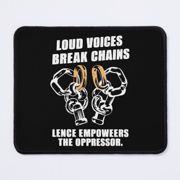Item preview, Powerless Quotes - Silence Empowers The Oppressor T-Shirt designed and sold by kirallshop.