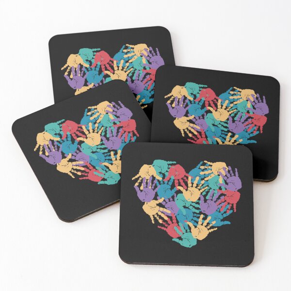 Item preview, Children's Hands Heart T-Shirt Vibrant and Playful Design designed and sold by DrawHandArt.