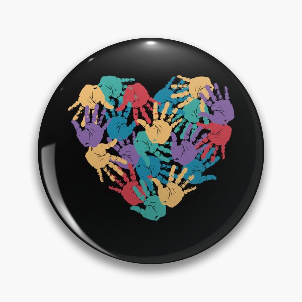 Item preview, Children's Hands Heart T-Shirt Vibrant and Playful Design designed and sold by DrawHandArt.