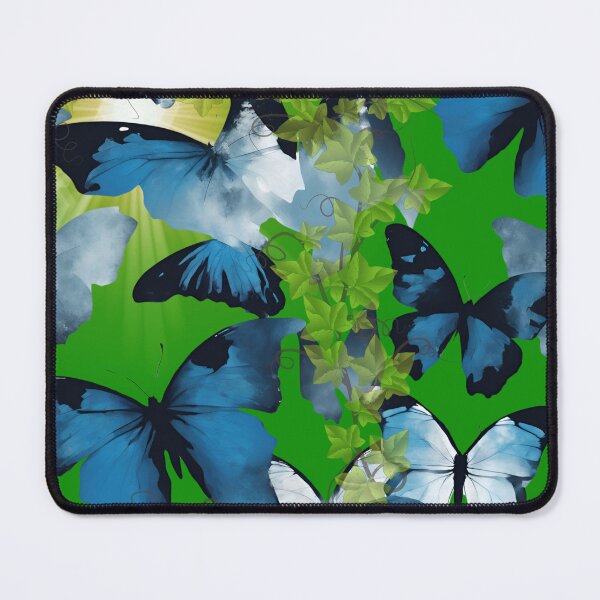 Item preview, Blue morpho butterfly lover's designed and sold by Yeyishop.
